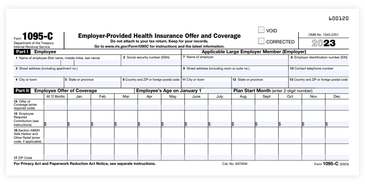 IRS Form 1095-C